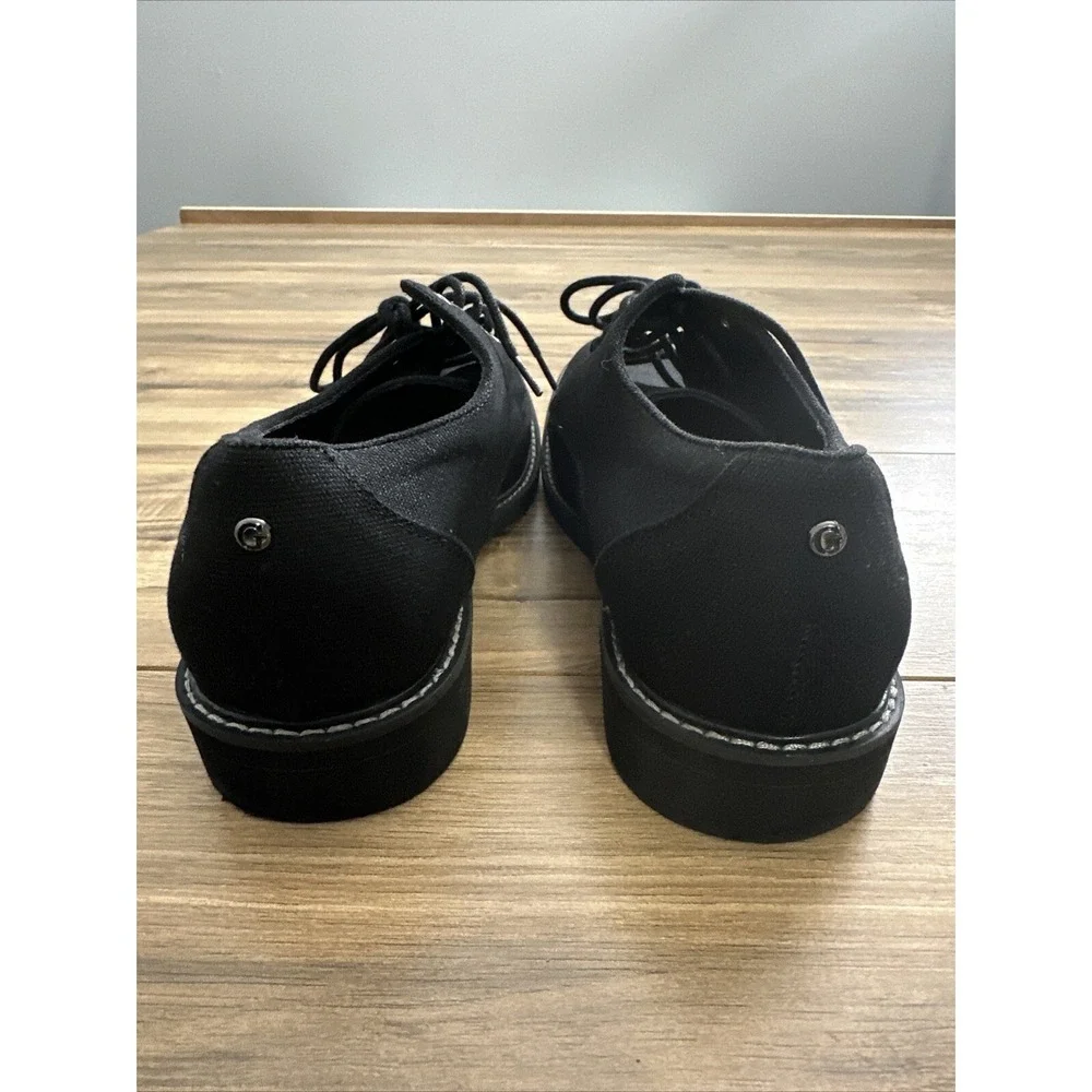 Men's Guess Denim Black‎ Oxford Dress Shoes Size 10.5 Lace Up